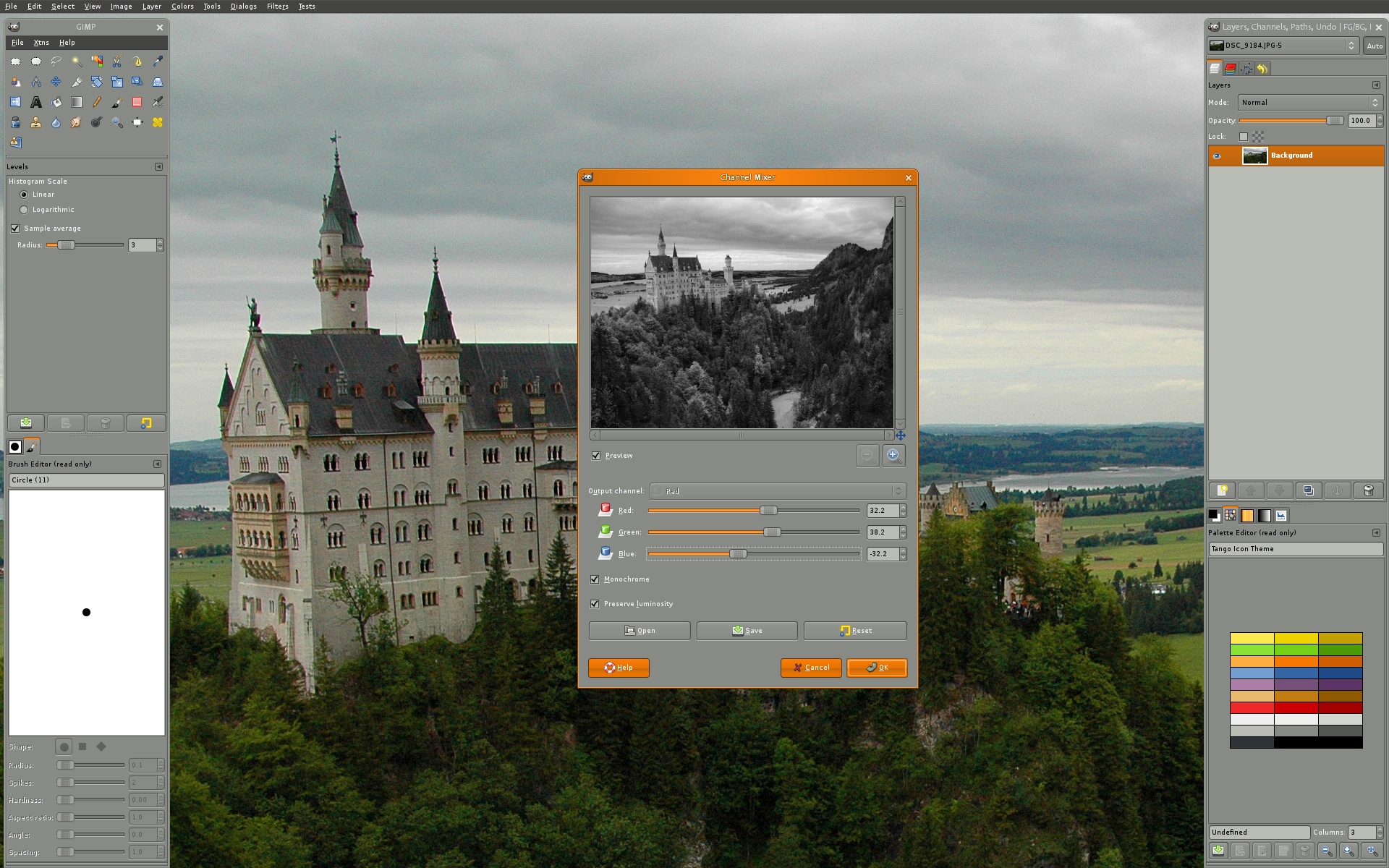 GIMP; the open source alternative to Adobe Photoshop